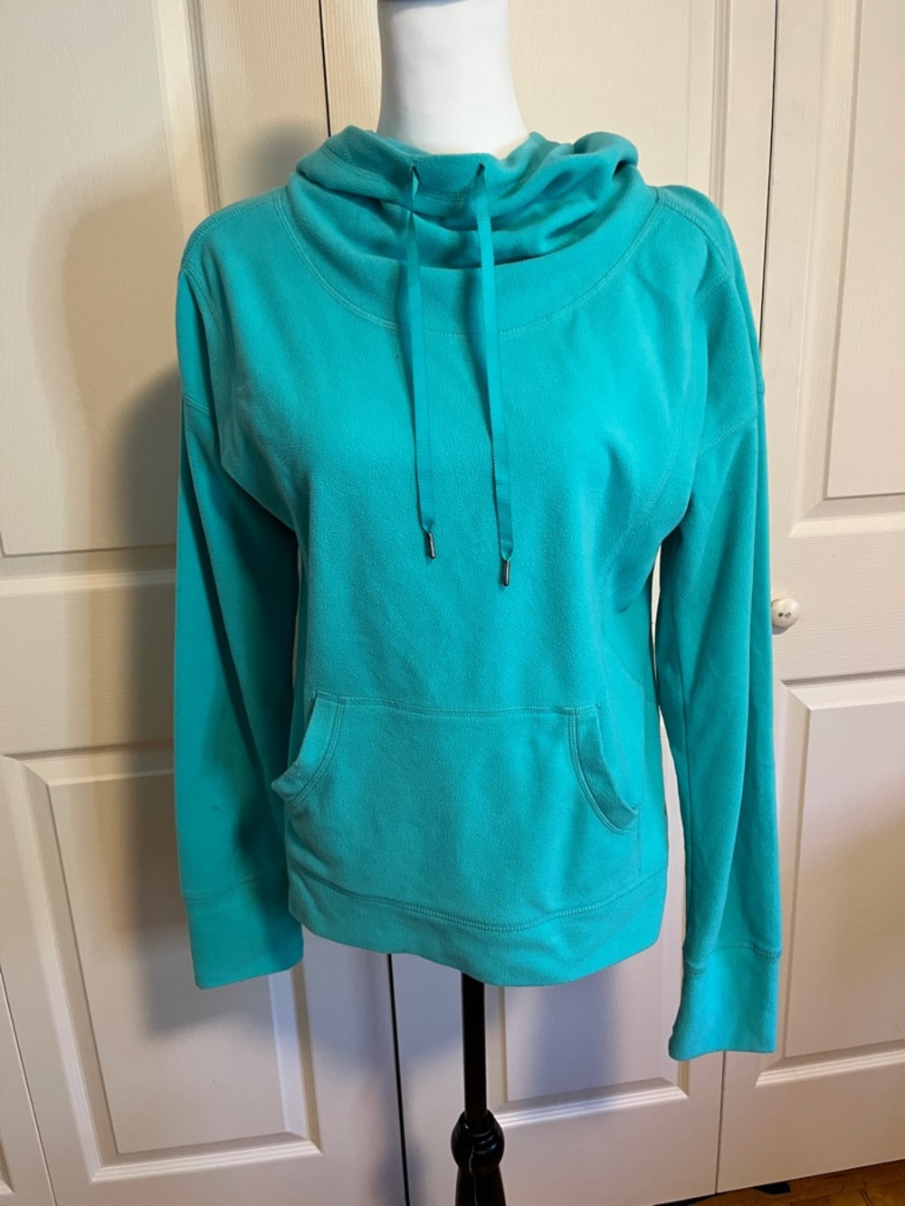 Xersion Cowl Neck Fleece Top